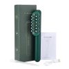 Intelligent RF Hair Growth Comb with EMS, Microcurrent, Infrared, and Vibration Massage - Get Gorgeous Hair with this Advanced Hair Care Tool - Green