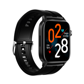 Medical Grade Healthcare Heart Rate ECG Sleep Sedentary Physiological Monitoring Smartwatch - Black