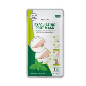 ABSOLUTE Exfoliating Foot Mask - Peppermint + Aloe + Tea Tree - Default
