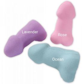 Pecker Bath Bomb 3 Pack Scented Lavender Rose &amp; Ocean - HO3263