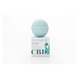 Soulspring - Bath Bomb Stress Free Cbd - Ea Of 1-6 Oz - Default