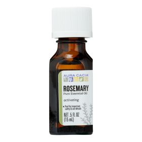 Aura Cacia - Pure Essential Oil Rosemary - 0.5 Fl Oz - Default