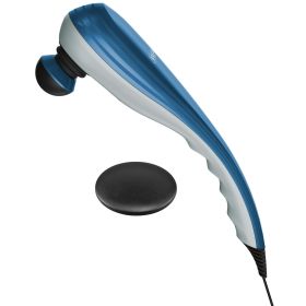 Deep Tissue Percussion Therapeutic Handheld Massager, Variable Intensity, Deep Kneading Therapeutic Massage for Full Body - Blue