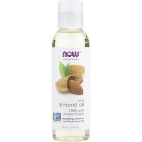 ESSENTIAL OILS NOW by NOW Essential Oils SWEET ALMOND OIL 100% MOISTURIZING SKIN CARE 4 OZ - ESSENTIAL OILS NOW