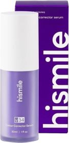 Hismile Colour Corrector, Tooth Stain Removal, Teeth Whitening Booster, Purple Toothpaste, Colour Correcting,  - 30ml