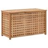 Laundry Chest 30.5"x14.8"x18.3" Solid Wood Walnut - Brown