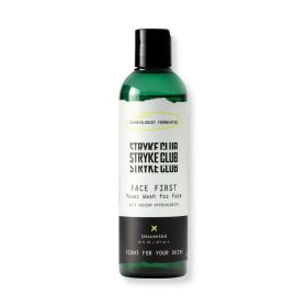 Stryke Club Teen Face First Cleanser, Acne Everyday Care, All Skin Types, Unscented, 9.5 fl. oz. - STRYKE CLUB