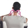 Neck Roller Massager 360¬∫ Rotatable Trigger Point Roller Portable Massager with 6 Balls for Neck Leg Thigh Foot Pain Relief - Pink