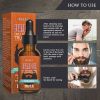 Beard Growth Oil Serum Fast Growing Beard Mustache Facial Hair Grooming For Men - Serum