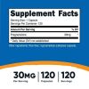 Nutricost Pregnenolone 30mg, 120 Capsules - Non-GMO, Gluten Free Supplement - eSupplements, llc