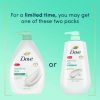 Dove Sensitive Skin Hypoallergenic Liquid Body Wash with Pump, 30.6 oz - Dove