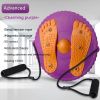 Twister Board Waist Twister: Reduce Puffiness & Massage Feet with Plum Blossom Shaped Outdoor/Indoor Fitness Equipment! - (Sapphire Blue) Torx Twist C
