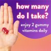 Vitafusion Vitamin B12 Gummy Vitamins;  Raspberry Flavored;  140 Count - Vitafusion