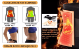 Silver Ion Sweat Slimming Waist Sauna Belt - Black