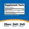 Nutricost DHEA 25mg, 240 Capsules - Gluten Free, Non-GMO Supplement - eSupplements, llc