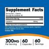 Nutricost Lactoferrin Capsules (60 Servings, 300mg) Third-Party Tested, Gluten-Free, Vegetarian, GMP Compliant, Non-GMO Supplement - eSupplements, llc