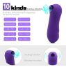 CLi-t Stimulation Rechargeable Licking&SuckinGToy for Women Couples Waterproof Vibrate Toy Clitorials Stimulator Toy for Women Adullt Toy Women - Purp