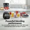 Hamilton Beach Smoothie Blender, 48 oz Jar, 12 Blending Functions, Black, 50180 - Hamilton Beach