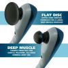 Deep Tissue Percussion Therapeutic Handheld Massager, Variable Intensity, Deep Kneading Therapeutic Massage for Full Body - Blue