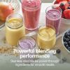 Hamilton Beach Single Serve Personal Smoothie Blender with 14 oz Travel Cup and Lid  Gray Model 51128 - Hamilton Beach