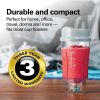 Hamilton Beach Single Serve Personal Smoothie Blender with 14 oz Travel Cup and Lid  Gray Model 51128 - Hamilton Beach