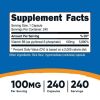 Nutricost P5P Vitamin B6 Supplement 100mg, 240 Capsules - Non-GMO, Gluten Free - eSupplements, llc