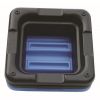 16in Square Aerobic Step Platform with 4 Risers Adjustable Exercise Fitness Workout Stepper,Blue and Green - as Pic