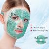 Ice Gel Face Mask Anti Wrinkle Relieve Fatigue Skin Firming Spa Hot Cold Therapy Ice Pack Cooling Massage Beauty Skin Care Tool - Green