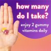 Vitafusion Omega-3 Gummy Vitamins;  Berry Lemonade Flavor;  120 Count - Vitafusion