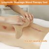 Wood Therapy Massage Tool Lymphatic Drainage Paddle Wooden Scraping Tools Therapy Massager - Wooden