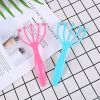 1pc Five-Claw Head Massager; 7.08*3.34in; Portable Head Massage Tool For Pressure Relief - Blue