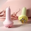 1pc Handheld Massager for Muscle Relaxation - Roller Ball Massage Tool for Back, Neck, Foot, Calf, Leg - Portable Design for On-the-Go Relaxation - Ye