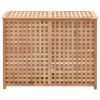 Laundry Bin 34.4"x18.1"x26.4" Solid Wood Walnut - Brown
