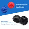 Hedgehog Massage Ball Spiky Peanut Ball Stress Reflexology Trigger Point Massage Balls for Arm Leg Back Feet Hand Muscle Massage - Set A-3Pcs