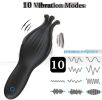 Sexy Toyzfor Women&Couple Licking&SuckinGToy for Women Female Silicone Multi-Speed VibratinGSuction Pump Female Lips Oral Tongue Massage Toy - black