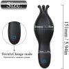 Sexy Toyzfor Women&Couple Licking&SuckinGToy for Women Female Silicone Multi-Speed VibratinGSuction Pump Female Lips Oral Tongue Massage Toy - black