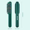 Intelligent RF Hair Growth Comb with EMS, Microcurrent, Infrared, and Vibration Massage - Get Gorgeous Hair with this Advanced Hair Care Tool - Green