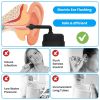 Ear Wax Water Flush Machine Ear Flusher for Adults Ear Washer Electric Ear Wax Removal Kit with 3 Modes 6 Ear Tips IPX7 Waterproof USB Rechargeable -