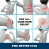 Deep Tissue Percussion Therapeutic Handheld Massager, Variable Intensity, Deep Kneading Therapeutic Massage for Full Body - Blue