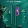 Intelligent RF Hair Growth Comb with EMS, Microcurrent, Infrared, and Vibration Massage - Get Gorgeous Hair with this Advanced Hair Care Tool - Green