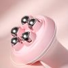 1pc Handheld Massager for Muscle Relaxation - Roller Ball Massage Tool for Back, Neck, Foot, Calf, Leg - Portable Design for On-the-Go Relaxation - Gr