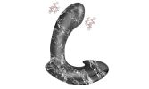 Anal Vibrator Sex Toy Vibrators Prostate Massage Powerful - black