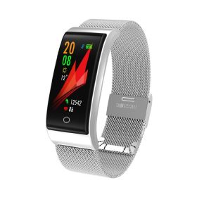 Fashion F4 Smart Bracelet Color Screen (Color: Silver)