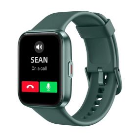 Voice Call Rate Smart Watch (Color: Green)