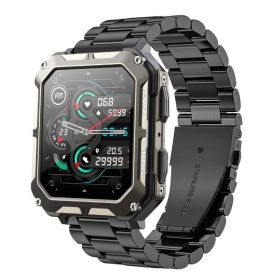 Smart Watch Bluetooth Call Three Prevention Outdoor (Option: Actinide black three strains)