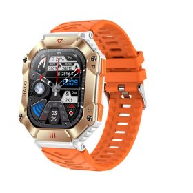 Outdoor Smart Watch Bluetooth Calling (Color: Orange)
