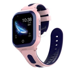 4G Children's Smart Watch All NetCom 4G Video Call (Color: Pink)