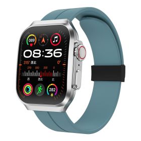 Smart Watch Top With HD Private Model 3D Curved Screen (Color: Silver)
