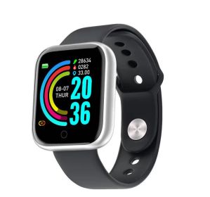 New Smart Bluetooth Calling Watch (Option: Silver Black)