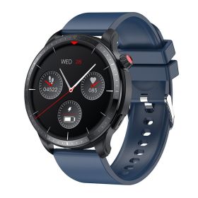 Smart Watch Body Temperature Heart Rate Bluetooth Calling (Option: Blue Tape Tab)
